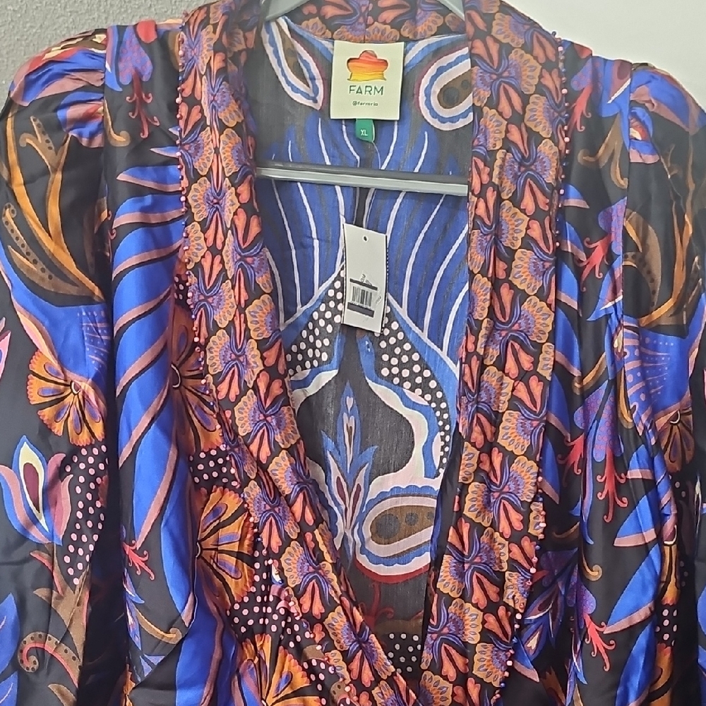 FARM Rio Colorful Floral Dress